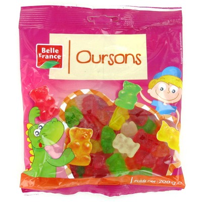 Ourson  Sachet 200 G - REFS.SANS MARQUE