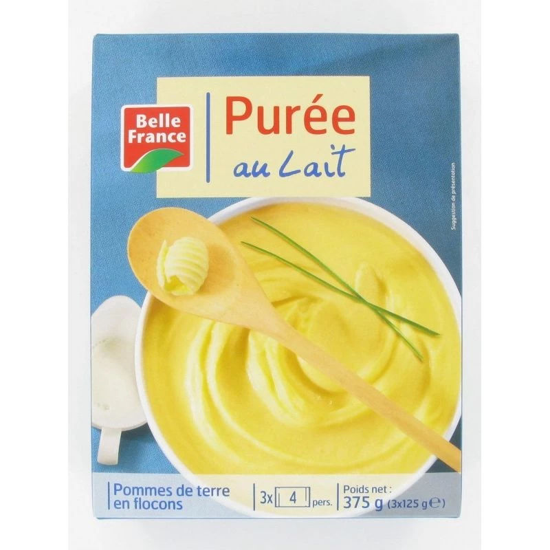Milk Puree 375g (3x125g) - BELLE FRANCE