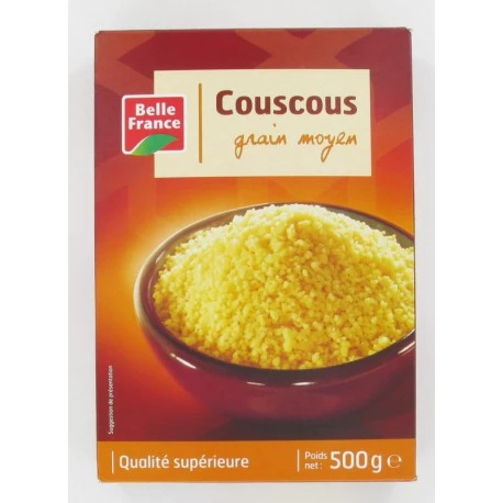 Medium Grain Couscous 500g - BELLE FRANCE
