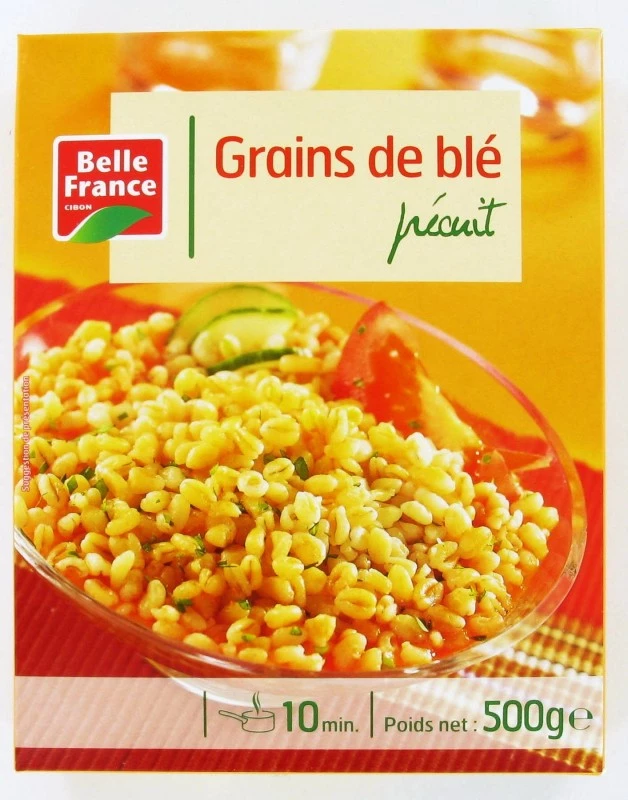 Precooked Wheat 500g - BELLE FRANCE
