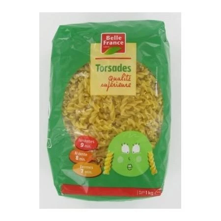 Twisted pasta 1kg - BELLE FRANCE