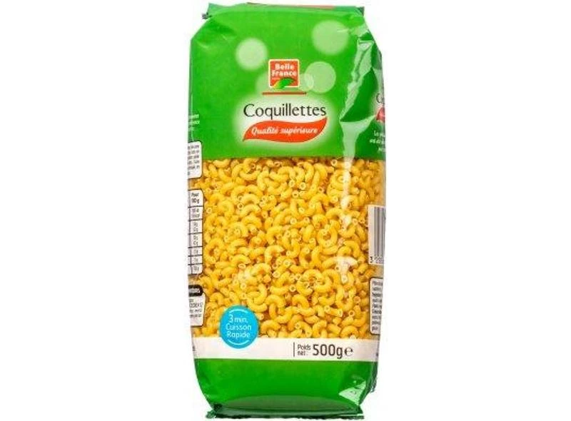 Coquillette Pasta 500g - BELLE FRANCE