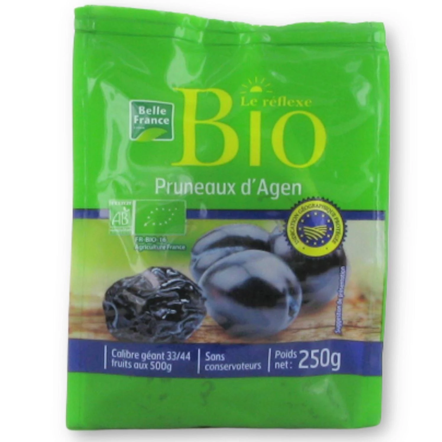 Organic Whole Prunes 250g - BELLE FRANCE