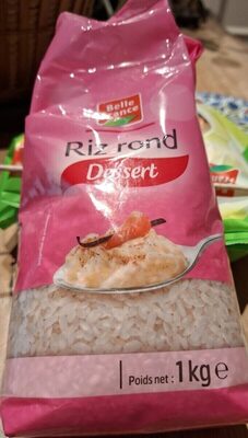 Riz Rond Dessert Sachet 1kg - BELLE FRANCE