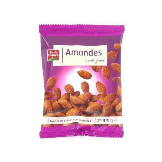 Smoked almonds 100g - BELLE FRANCE