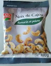 Noix De Cajou Aromatisee Romarin Poivre Bf 100 G - BELLE FRANCE