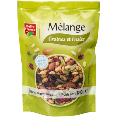 Melange Graines Et Fruits Bf 120 G - BELLE FRANCE