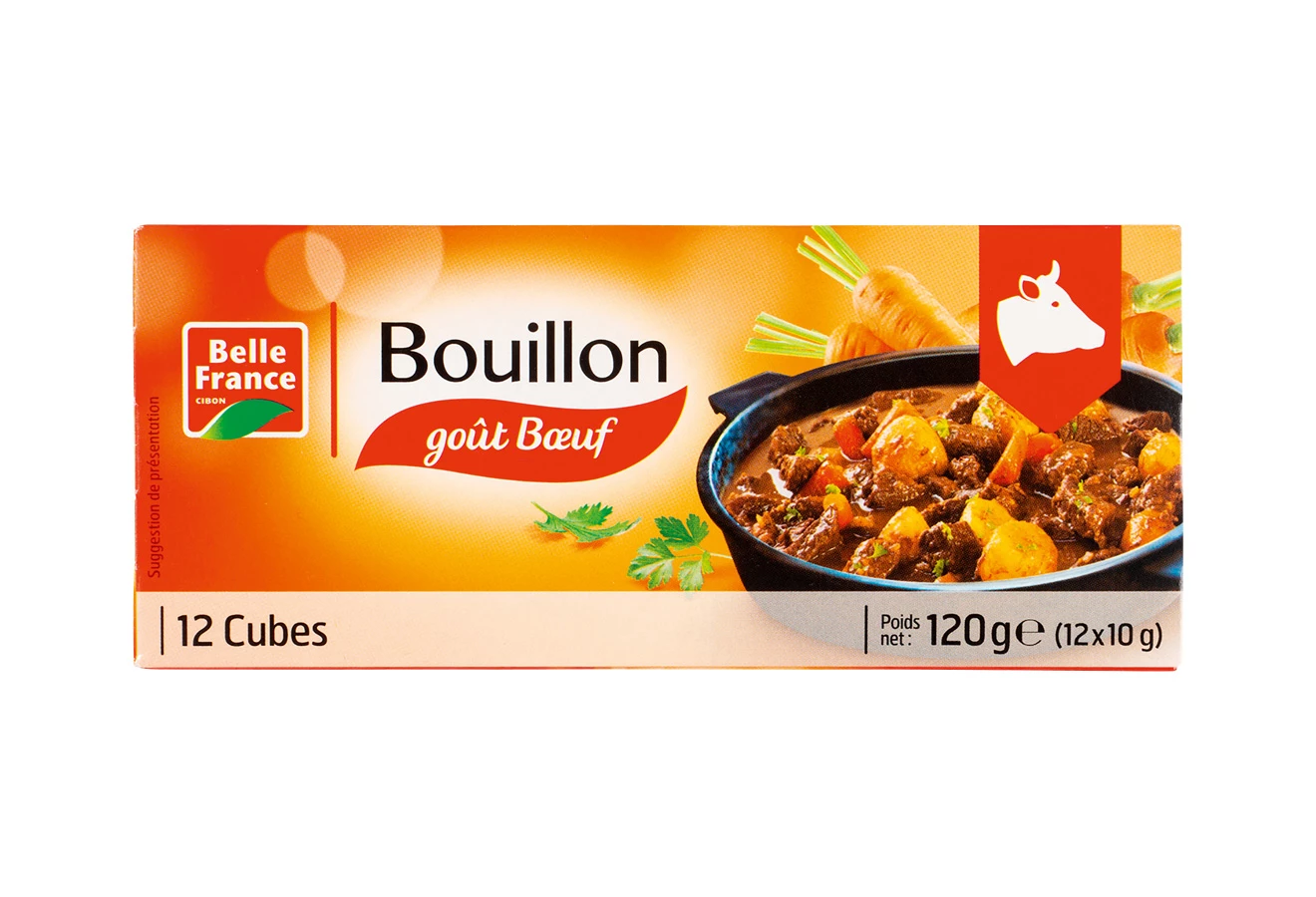 Beef Broth X 12 - BELLE FRANCE