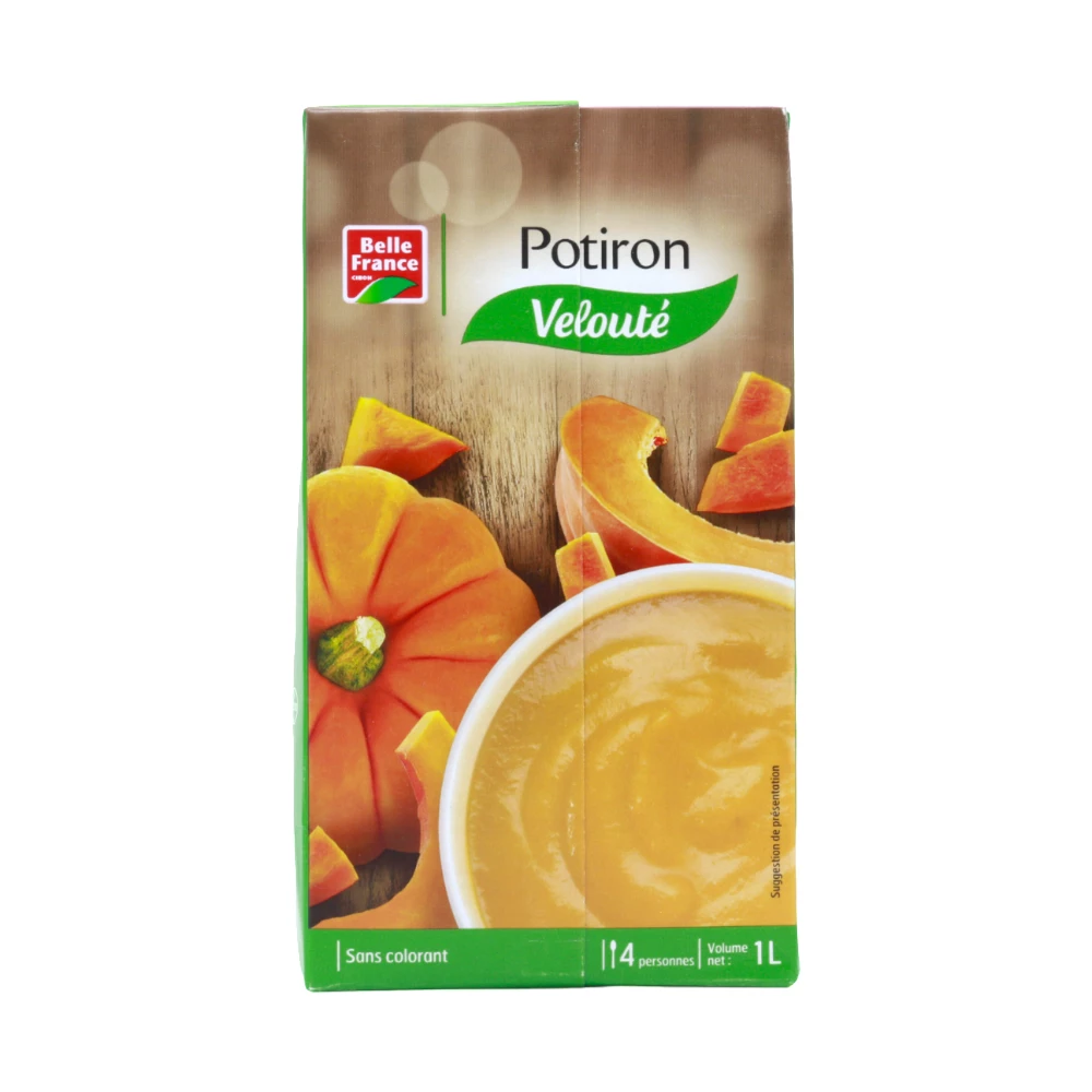 Pumpkin Cream Soup 1l - BELLE FRANCE