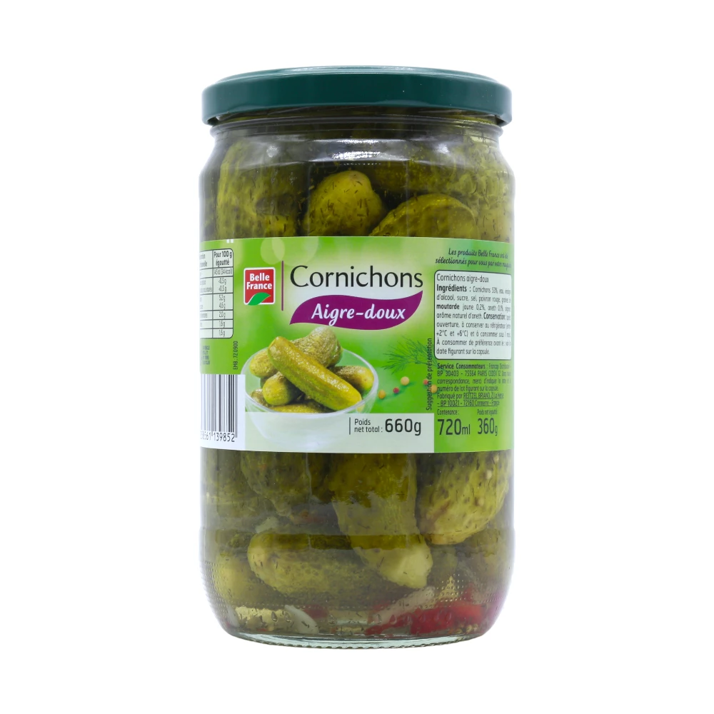 Pickles 660g - BELLE FRANCE