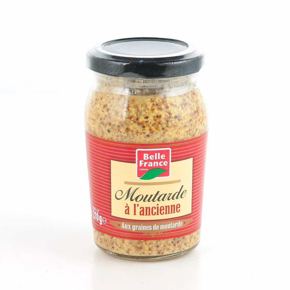 Old-fashioned mustard 210g - BELLE FRANCE