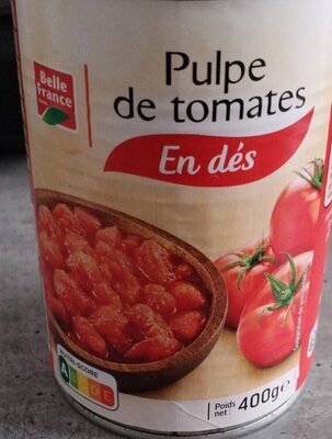 Ezilmiş Soyulmuş Domates 400gr - BELLE FRANCE