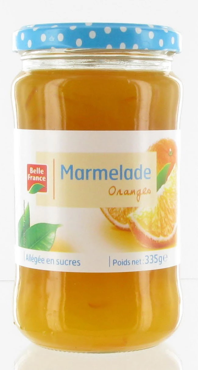 Light Orange Jam 335g - BELLE FRANCE