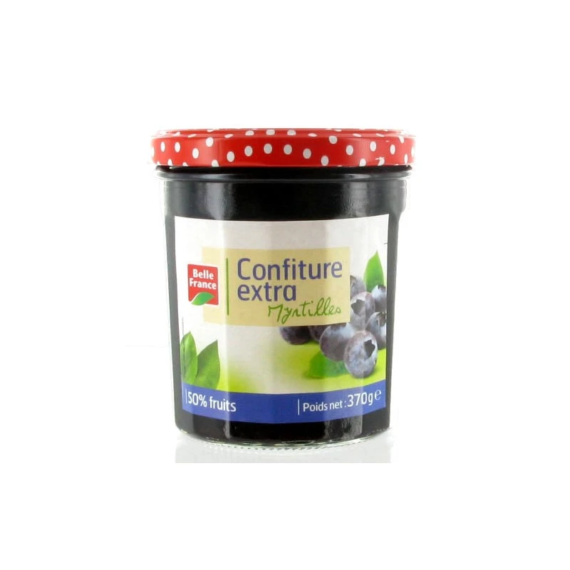 Extra Bosbessenjam 370g - BELLE FRANCE
