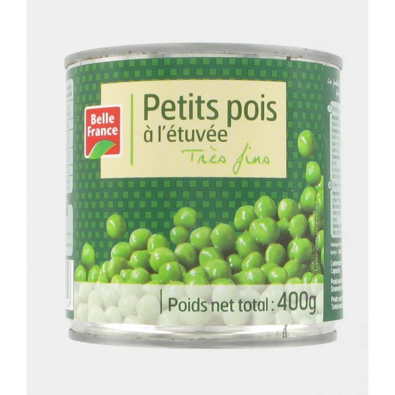 Very Fine Stewed Peas 400g - BELLE FRANCE