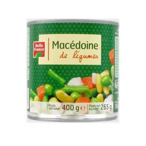 400g vegetable macedon - BELLE FRANCE