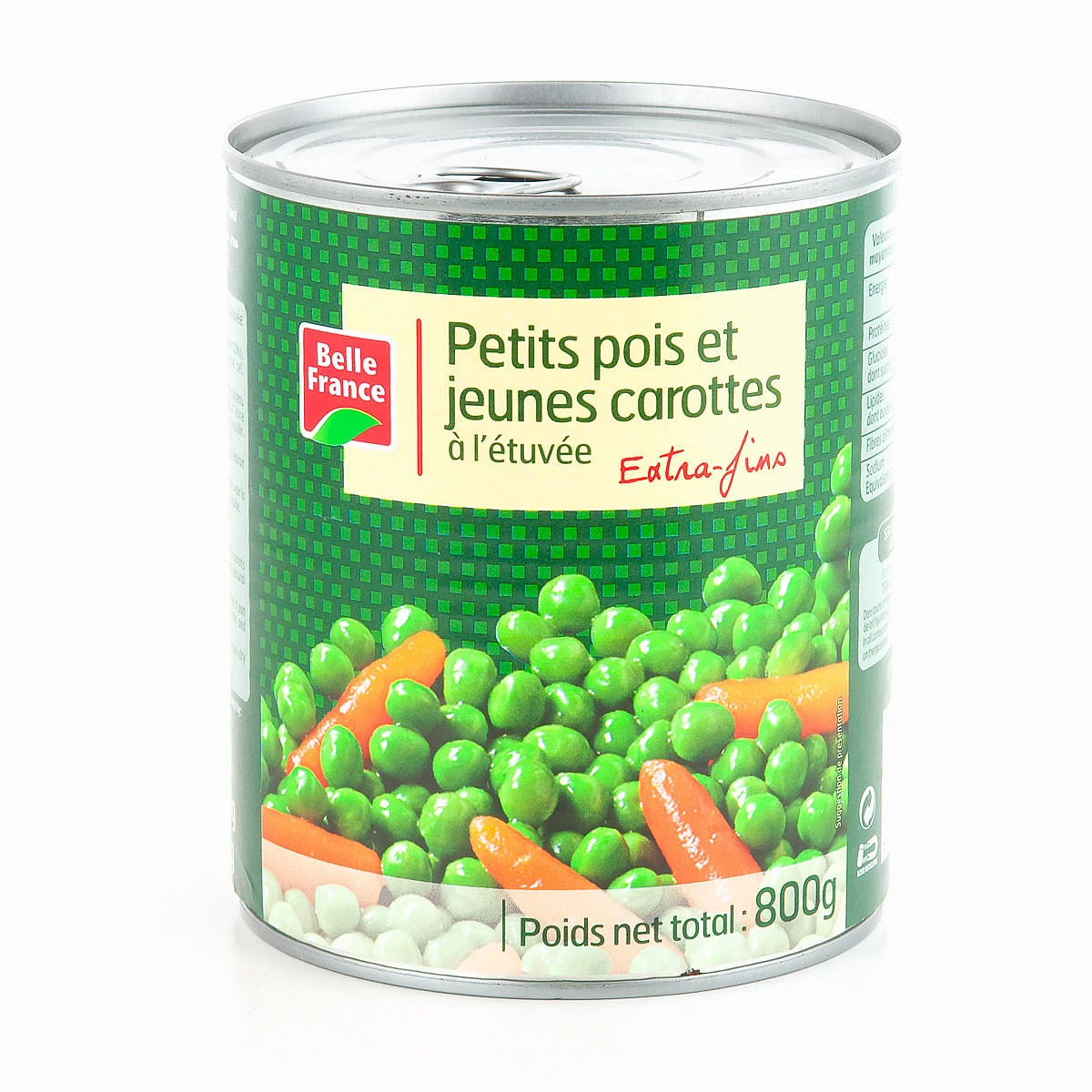 Extra Fine Peas and Young Carrots 800g - BELLE FRANCE