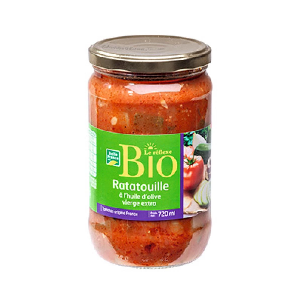 ラタトゥイユ オリーブオイル添え ル・レフレックス オーガニック 650g - BELLE FRANCE