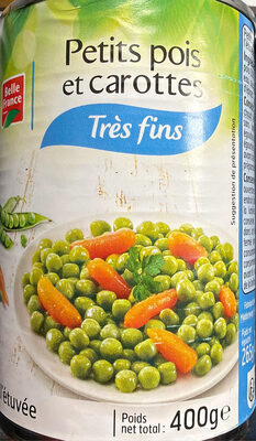 Extra Fine Peas & Carrots 400g Belle France - BELLE FRANCE