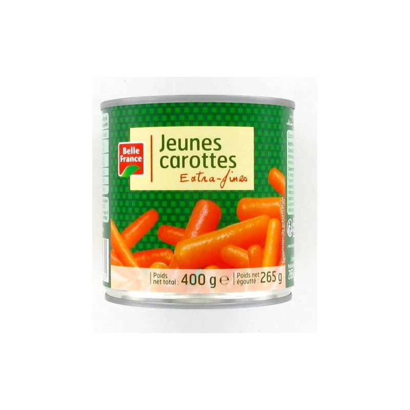 Extra Fine Carrots 400g - BELLE FRANCE