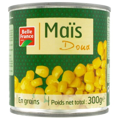 Mais Doux En Grains Bf Boite 1/2 Of 300 G - BELLE FRANCE