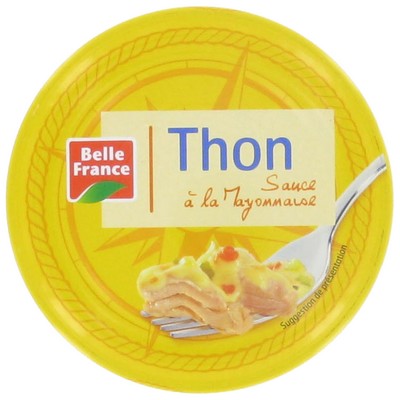 Thon A La Mayonnaise  Boite 135 G - BELLE FRANCE