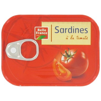 Nyanya ya Sardini 135g - BELLE FRANCE