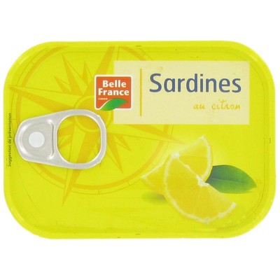 Sardine Au Citron Bf Boite 1/5 Of 135 G - BELLE FRANCE