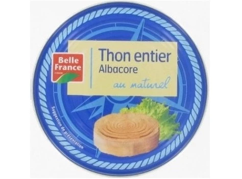 A whole albacore tuna 133g - BELLE FRANCE