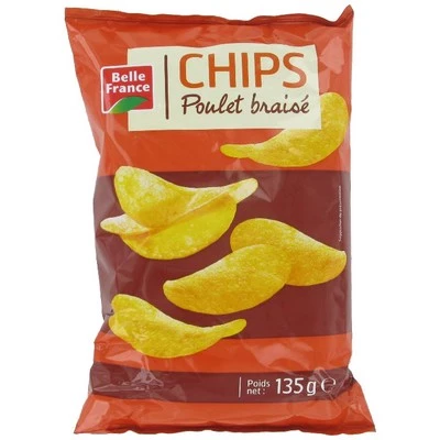 Braised chicken chicken chips 135g - BELLE FRANCE