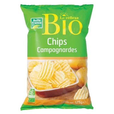 Country Chips Le Réflex Organic 125g - BELLE FRANCE