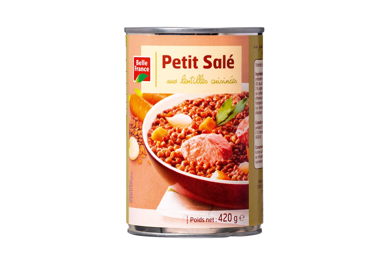 Petit Salé Aux Lentilles 420g - BELLE FRANCE