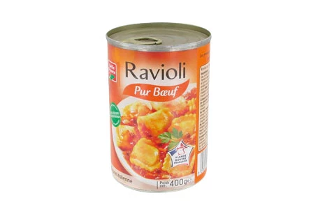 الرافيولي النقي لحم البقر 400G - BELLE FRANCE