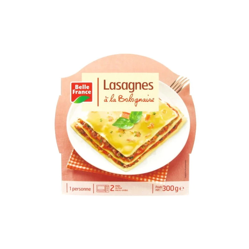 Bolognese lasagna 300g - BELLE FRANCE