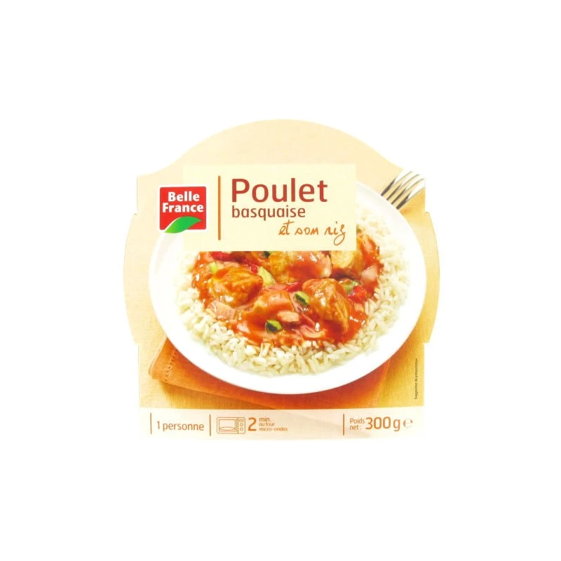 Basque chicken and rice 300g - BELLE FRANCE