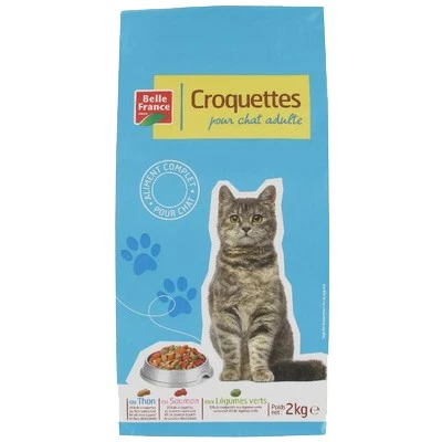 Ração para Gato Salmão 2kg - BELLE FRANCE
