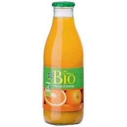 Pure Orange Juice Le Réflex Organic 75cl - BELLE FRANCE