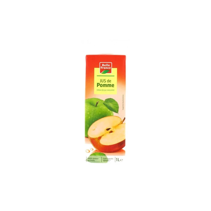 Suco de maçã com suco concentrado 1L - BELLE FRANCE