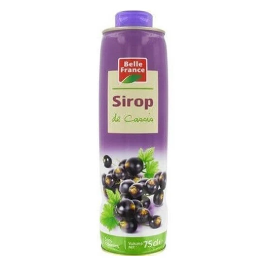 Casis Syrup 75cl - BELLE FRANCE