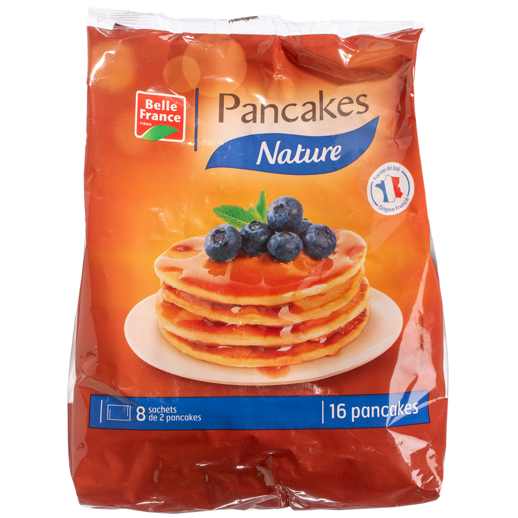 Pancake Nature 8 Sachets De 2 Bf 320 G - BELLE FRANCE