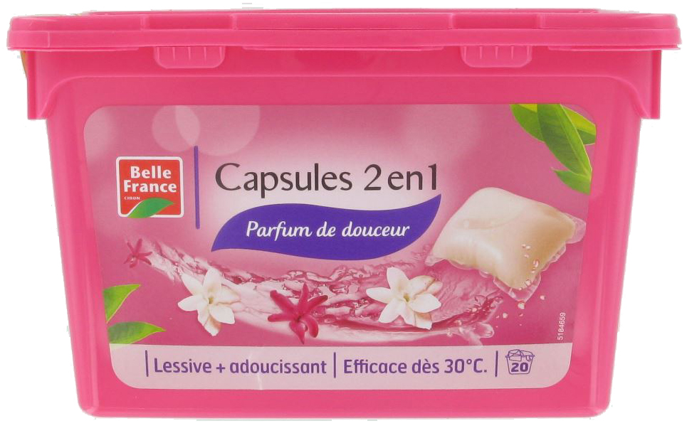 Cápsula Lessive X21 2en1 - BELLE FRANCE