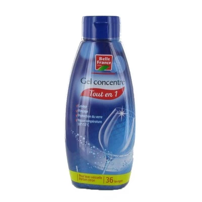 “All In 1” Dishwasher Gel 720ml - BELLE FRANCE