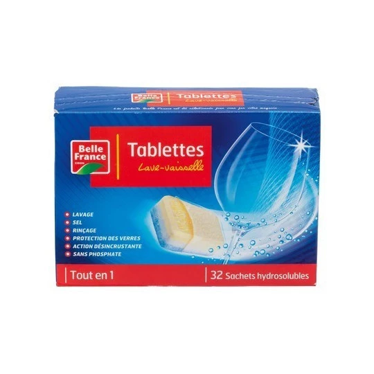 Dishwasher Tablets 5 In 1 X32 - BELLE FRANCE