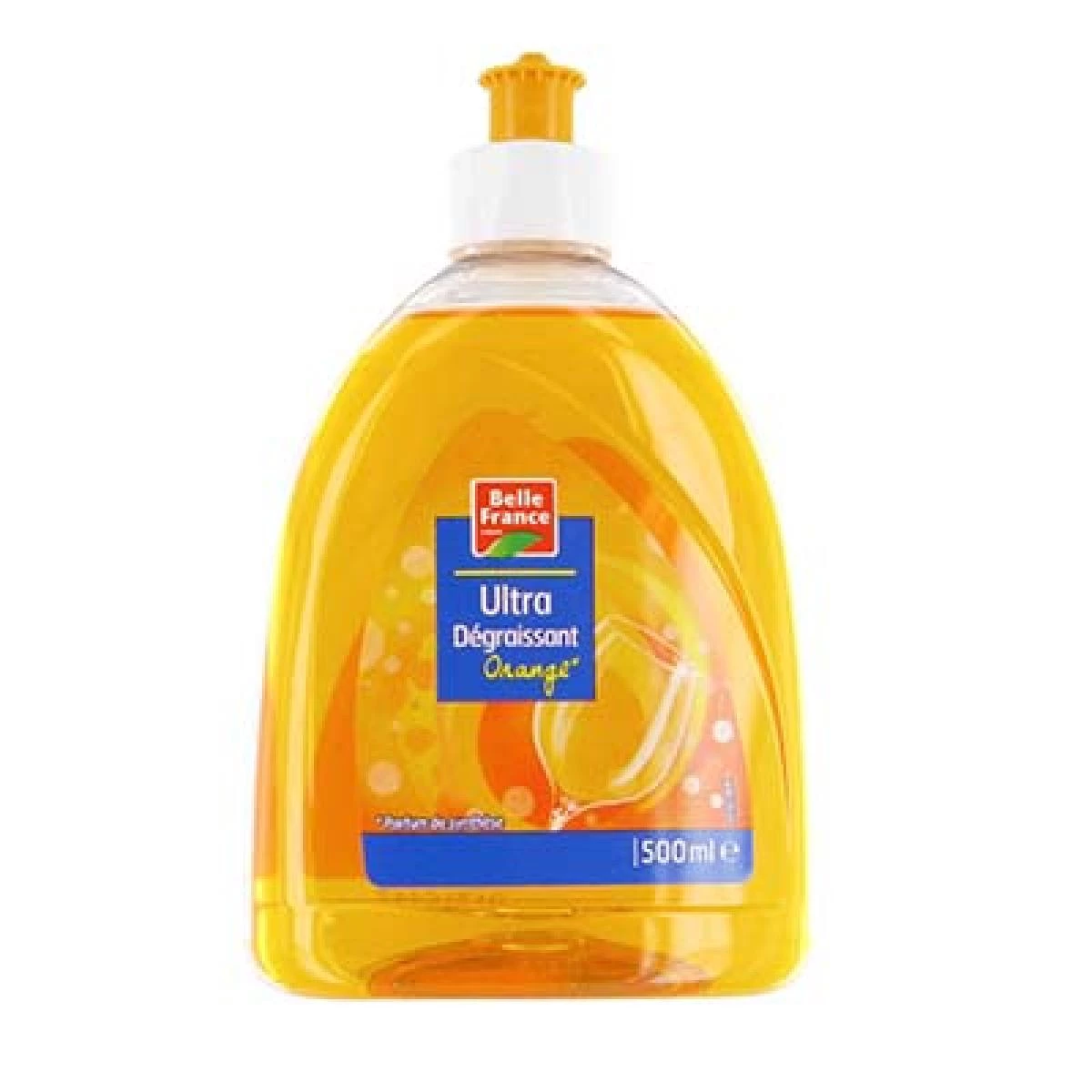 Orange 500ml dishwashing liquid - BELLE FRANCE