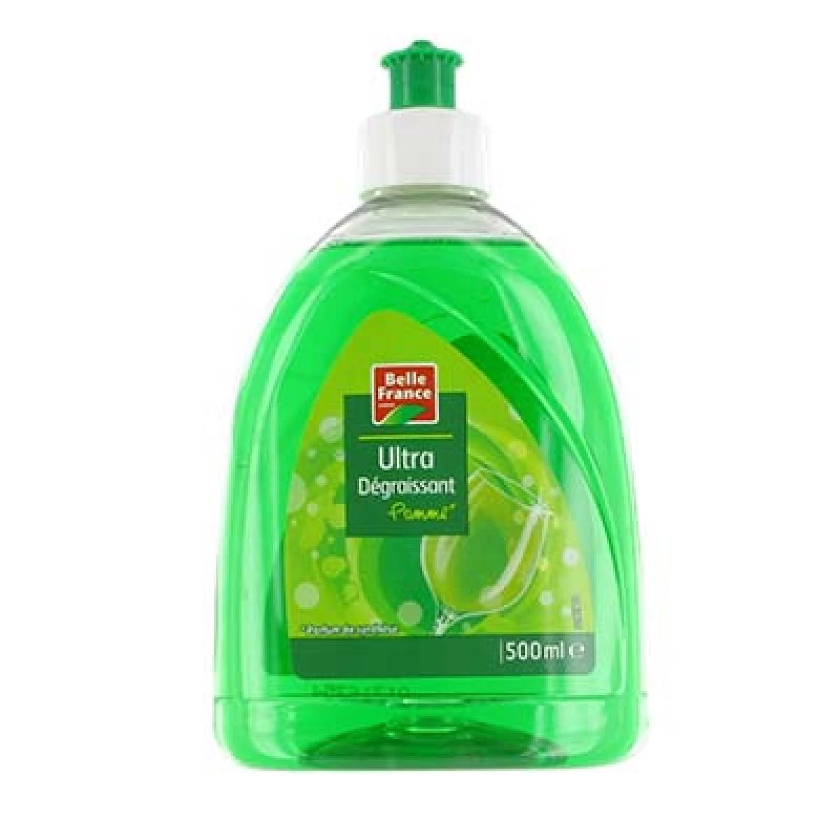 Ultra Degrading Apple 500ml dishwashing liquid - BELLE FRANCE