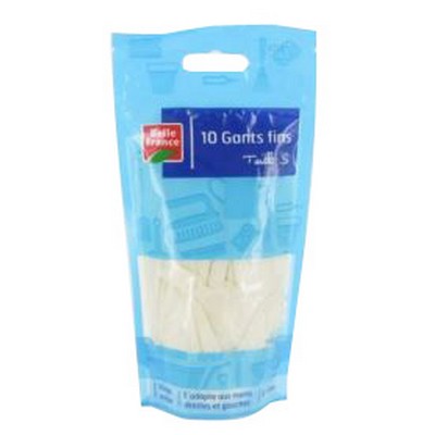 10 Gants Fins Taille S  -BELLE FRANCE