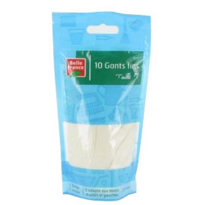 10 Gants Fins Taille M - Belle France - BELLE FRANCE