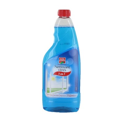 750ml Belle France Nettoyant Vitres 3 En 1 - Recharge - BELLE FRANCE