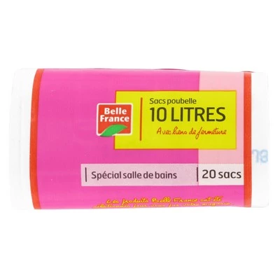 Bathroom bags with bond 20*10l - BELLE FRANCE