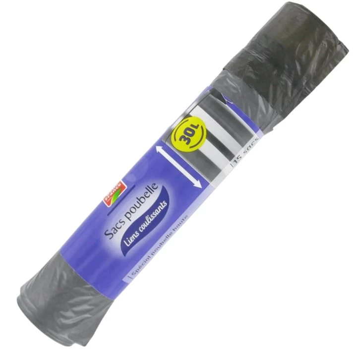 High Bin Bags With Ties 10*30l - BELLE FRANCE